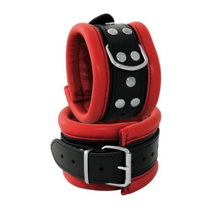 ANKLECUFFS 6,5 CM red, blue or black