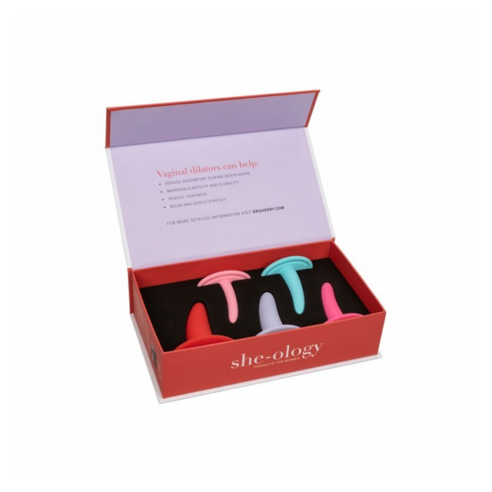 DILATOR SET- SHE-OLOGY WEARABLE VAGINAL 