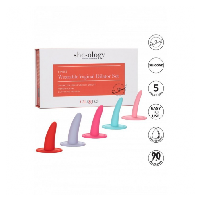 DILATOR SET- SHE-OLOGY WEARABLE VAGINAL 