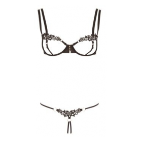 CONJUNTO ABIERTO 2 PZS NEGRO -COTELLY 2212838