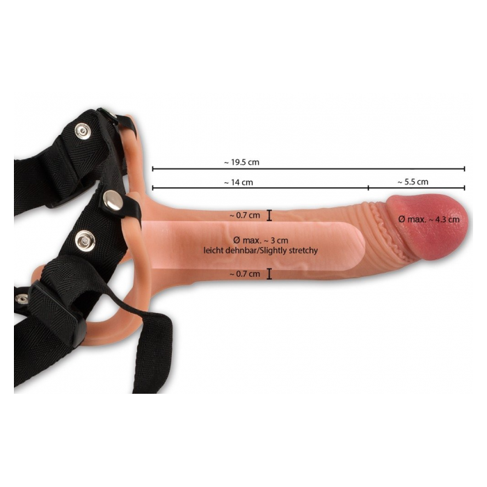 Real strap-on sleeve de Realistixxx