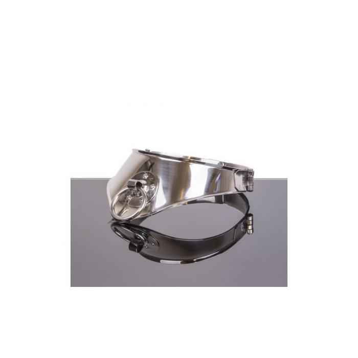 Medieval Locking Collar with Ring 12cm