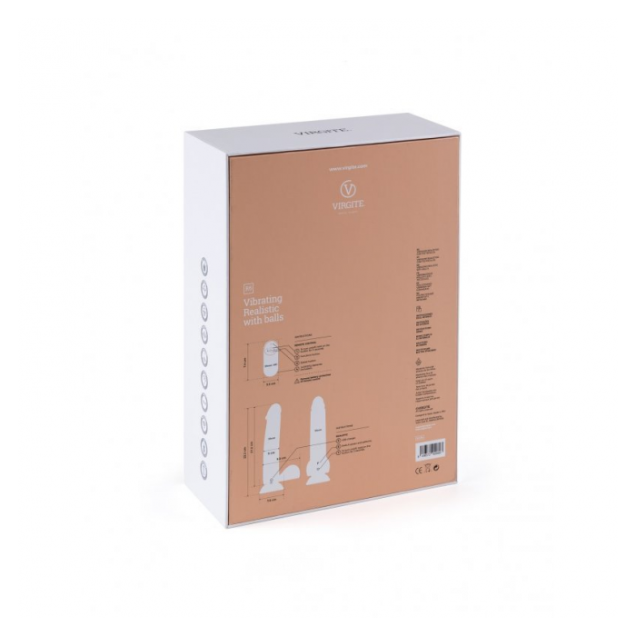 VIBRADOR REALÍSTICO R5 con CONTROL REMOTO de Virgite