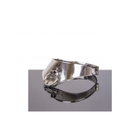 Medieval Locking Collar with Ring 12cm