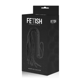 FETISH SUBMISSIVE WHIPS & FLOGGER VEGAN LEATHER