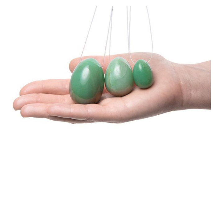 LA GEMMES JADE YONI EGG SET