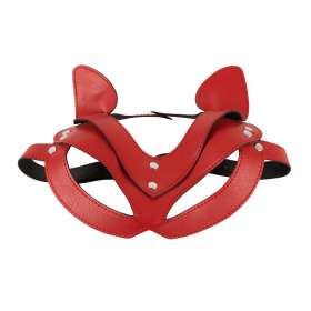 HEAD MASK RED -BAD KITTY