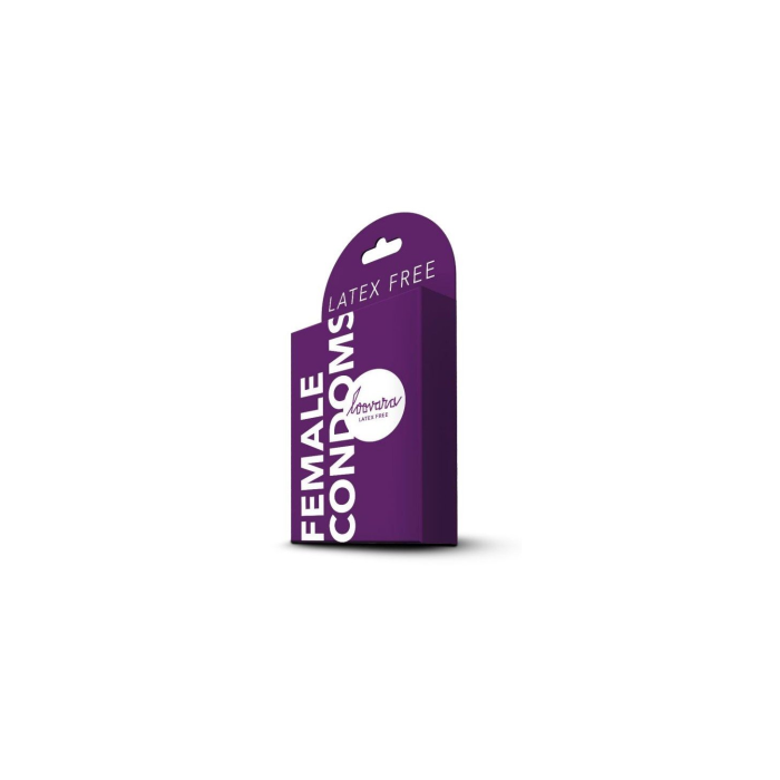 PRESERVATIVO FEMENINO SIN LÁTEX 3 UNIDADES