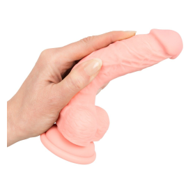 MEDICAL SILICONE DILDO 18CM.