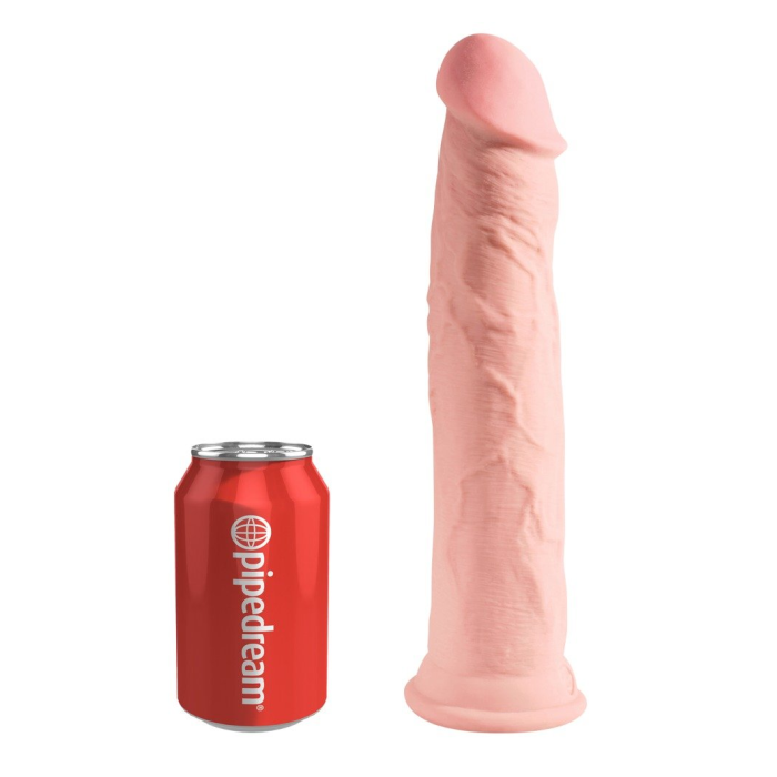 KING COCK PLUS 3D  FLESH - 28 CM