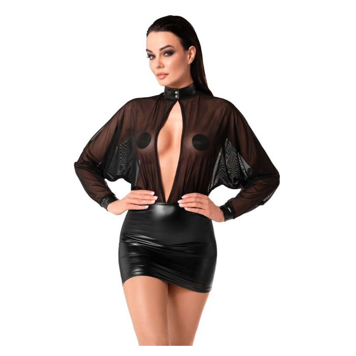 NOIR HANDMADE 2719061-VESTIDO NEGRO T.M