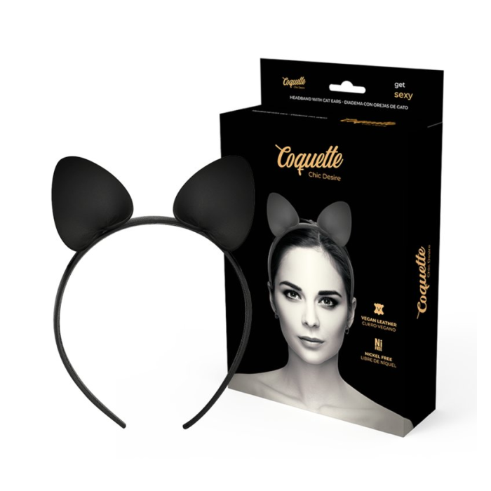 COQUETTE DIADEMA  OREJAS DE GATO
