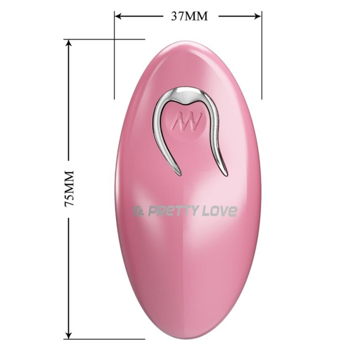 PRETTY LOVE - CAYLEY PINZAS PARA PEZONES 10 VIBRACIONES CONTROL REMOTO