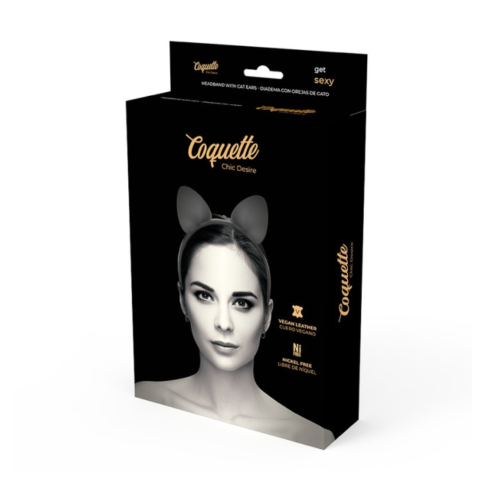 COQUETTE DIADEMA  OREJAS DE GATO