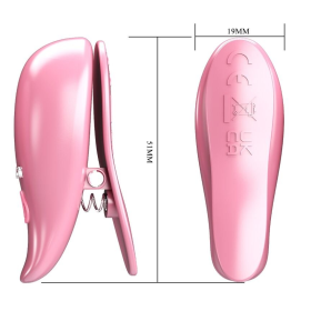 PRETTY LOVE - CAYLEY PINZAS PARA PEZONES 10 VIBRACIONES CONTROL REMOTO