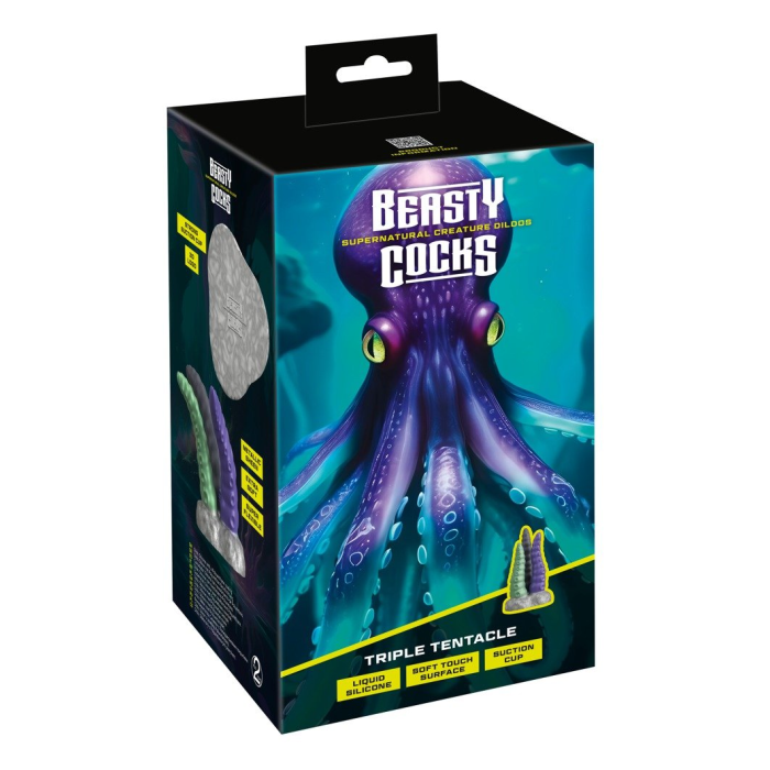 BEASTY COCKS- TRIPLE TENTACLE