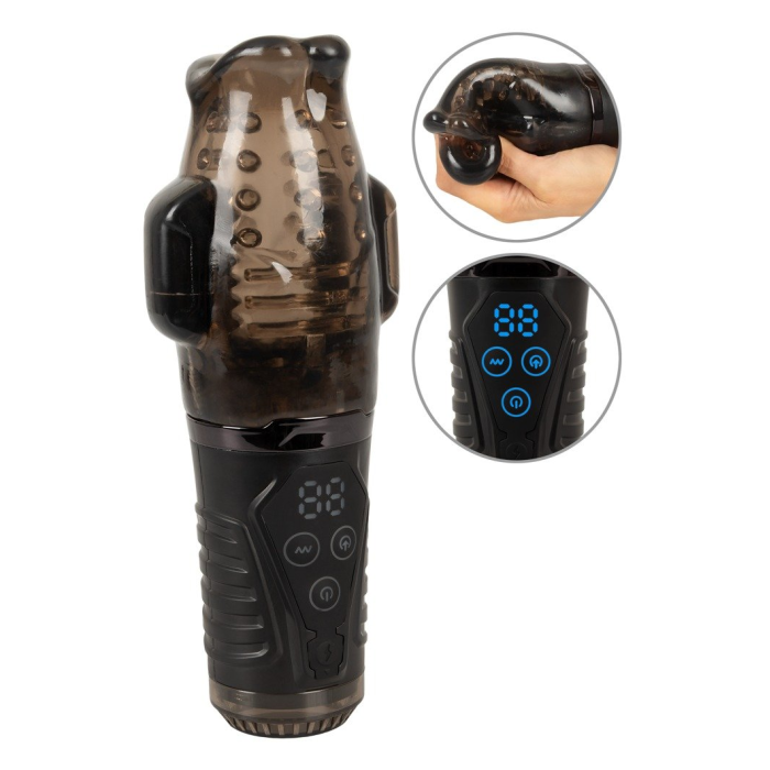 STROKER SUCKING MASTURBATOR-DUAL VIBRATION