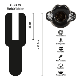 STROKER SUCKING MASTURBATOR-DUAL VIBRATION