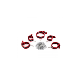 BUDGET BODY RESTRAINTS SET BLACK-RED