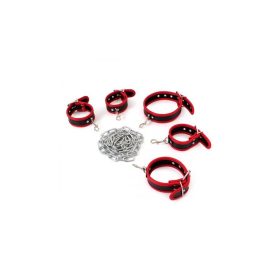 BUDGET BODY RESTRAINTS SET BLACK-RED